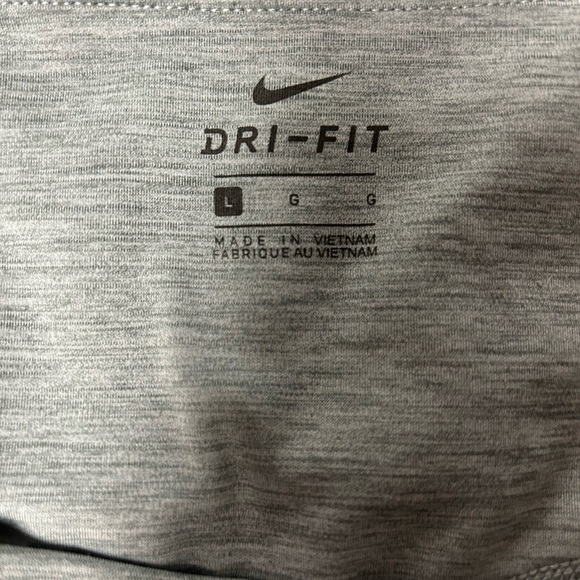 NIKE WOMENS MIDRISE LEGGINGS IN GREY (SIZE L) - Picture 3 of 5